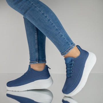 Pantofi sport dama cu platforma albastri EMA20, 2, modlet.ro