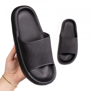 Papuci de plaja dama negri MOD08612, 1, modlet.ro