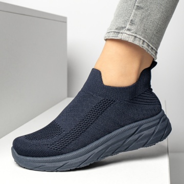 Espadrile sport dama din material textil albastre MOD13176, 4, modlet.ro