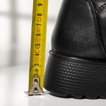 Ghete dama cu fermoar negre MOD12246, 4, modlet.ro