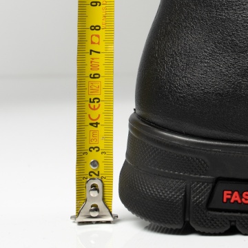 Ghete dama cu talpa groasa si fermoar negre MOD07627, 4, modlet.ro