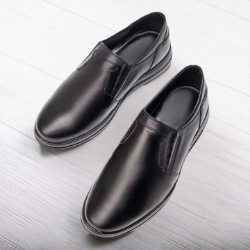 Pantofi barbati casual negri din Piele naturala MOD11277, 2, modlet.ro