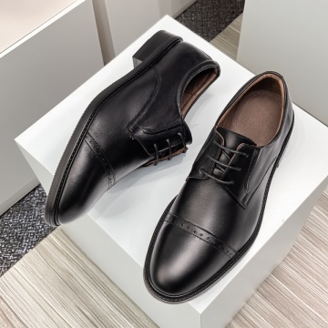 Pantofi barbati eleganti, Pantofi barbati eleganti negri din Piele naturala MOD14302, modlet.ro