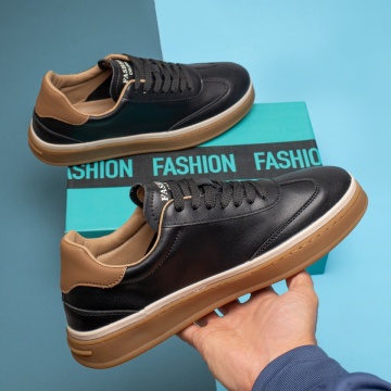 Pantofi casual barbati cu siret negri MOD14023, 4, modlet.ro