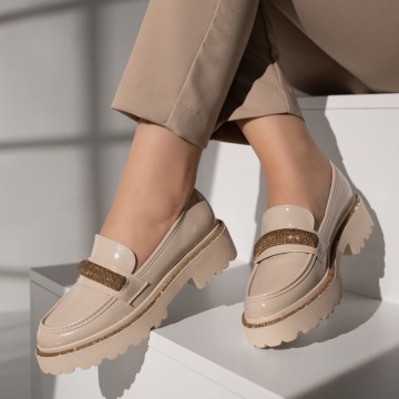 Pantofi casual dama bej MOD11874, 2, modlet.ro