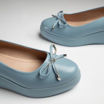 Pantofi casual dama cu platforma si fundita albastri IRIS48, 2, modlet.ro