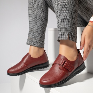 Pantofi casual dama rosii MARA15, 2, modlet.ro