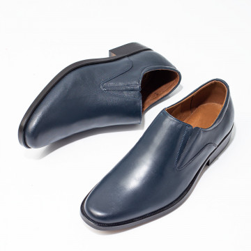 Pantofi eleganti barbati albastri din Piele naturala NICU2, 3, modlet.ro