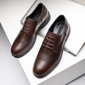 Pantofi maro barbati eleganti din Piele naturala MOD11909, 4, modlet.ro