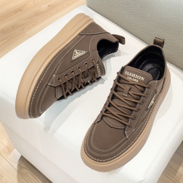 Pantofi sport barbati cu siret khaki MOD13209, 2, modlet.ro