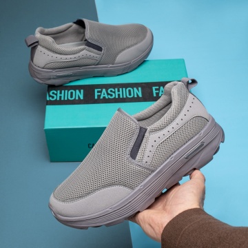 Pantofi sport barbati din material textil gri MOD13193, 1, modlet.ro