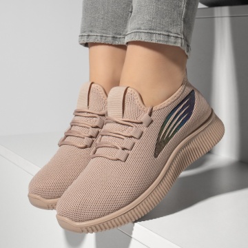 Pantofi sport dama cu siret roz ZEF13186, 2, zeforia.ro