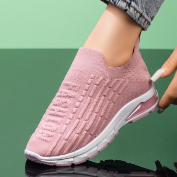 Espadrile sport dama roz MOD08094, 3, modlet.ro