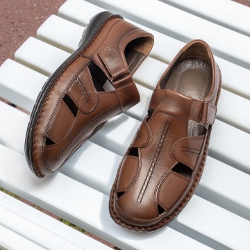 Pantofi barbati casual maro din Piele naturala MOD13759, 1, modlet.ro