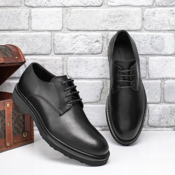 Pantofi casual barbati negri din Piele naturala MOD10613, 1, modlet.ro