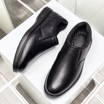 Pantofi casual barbati negri din Piele naturala MOD13965, 3, modlet.ro