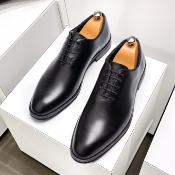 Pantofi eleganti barbati negri din Piele naturala MOD11569, 2, modlet.ro