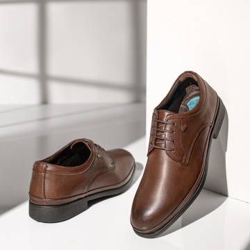 Pantofi maro eleganti barbati din Piele naturala MOD12058, 1, modlet.ro