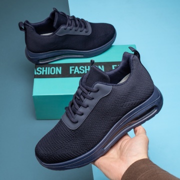 Pantofi sport barbati cu siret din material textil albastri ZEF13192, 3, zeforia.ro