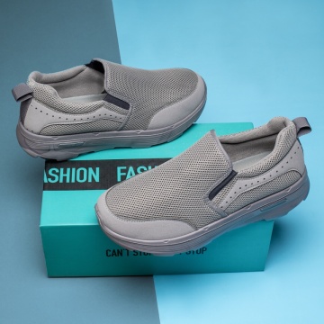 Pantofi sport barbati din material textil gri MOD13193, 2, modlet.ro