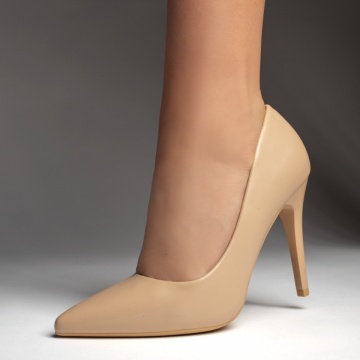 Pantofi Stiletto dama bej MARA32, 1, modlet.ro