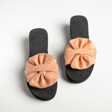 Papuci dama cu platforma roz suede MOD09483, 2, modlet.ro
