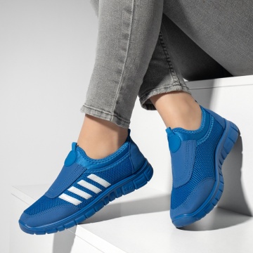 Espadrile sport dama cu talpa groasa albastre MOD13181, 2, modlet.ro