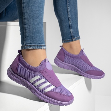 Espadrile sport dama cu talpa groasa mov MOD13181, 4, modlet.ro