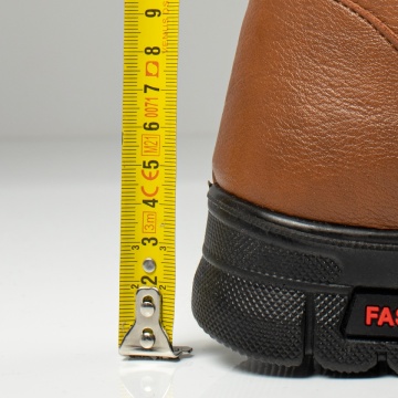 Ghete dama cu fermoar maro MOD06479, 4, modlet.ro