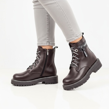 Ghete maro dama cu fermoar si accesorii MOD07141, 3, modlet.ro