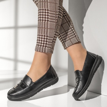 Mocasini dama negri MOD13271, 2, modlet.ro