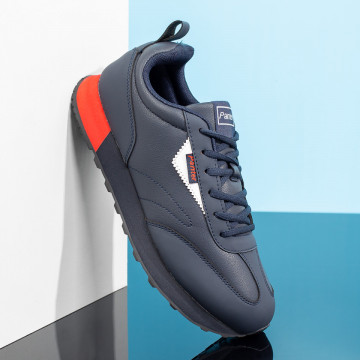 Pantofi barbati sport albastri cu rosu MOD10444, 1, modlet.ro