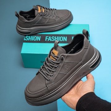 Pantofi casual barbati cu siret elastic gri MOD13026, 3, modlet.ro