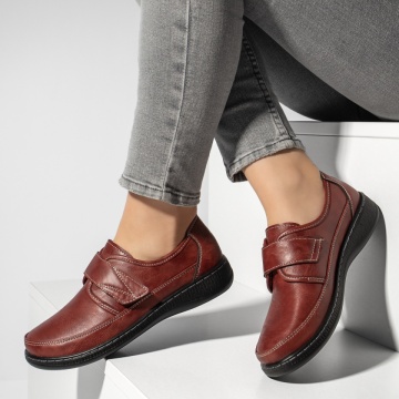 Pantofi casual dama cu scai visinii MOD13153, 2, modlet.ro