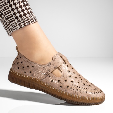 Pantofi casual dama roz cu scai MOD13268, 2, modlet.ro