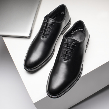 Pantofi eleganti barbati cu siret negri din Piele naturala MOD11569, 1, modlet.ro