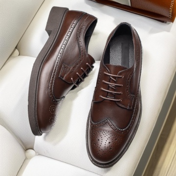 Pantofi eleganti maro barbati din Piele naturala MOD11907, 2, modlet.ro