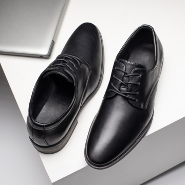 Pantofi eleganti negri cu siret barbati MOD11676, 4, modlet.ro