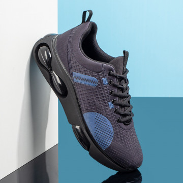 Pantofi sport barbati negri cu albastru MOD08530, 3, modlet.ro