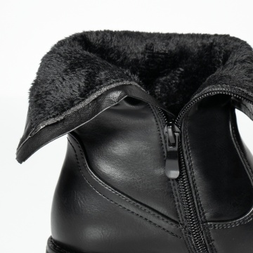 Cizme cu fermoar negre dama MOD06659, 2, modlet.ro