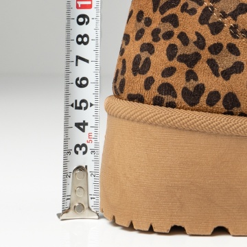 Cizme dama cu talpa groasa si imprimeu tip oog maro suede MOD12267, 4, modlet.ro