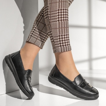 Mocasini dama negri MOD13271, 3, modlet.ro