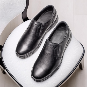 Pantofi casual barbati negri din Piele naturala MOD11277, 2, modlet.ro