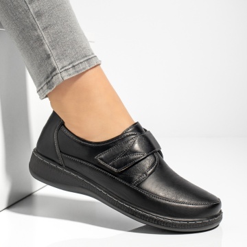 Pantofi casual dama cu scai negri MOD13153, 3, modlet.ro
