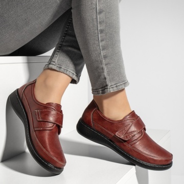 Pantofi casual dama cu scai visinii MOD13153, 3, modlet.ro