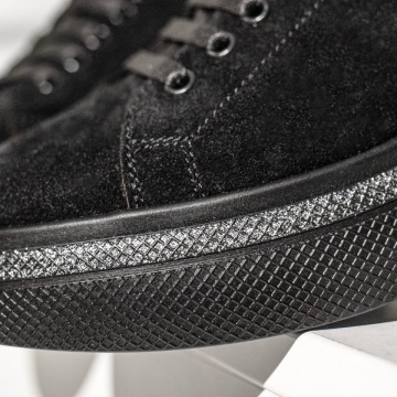 Pantofi casual dama negri suede din Piele naturala PAULA2, 2, modlet.ro