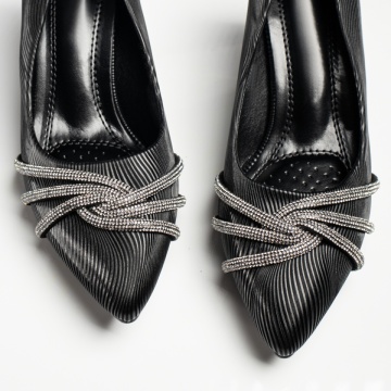 Pantofi cu toc gros dama negri MOD11735, 2, modlet.ro