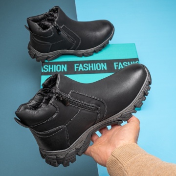 Ghete barbati cu fermoar negri MOD12557, 4, modlet.ro