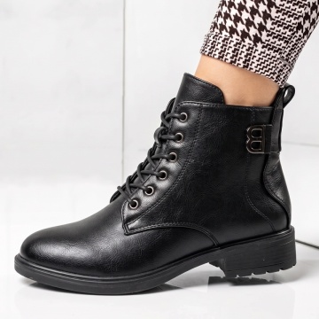 Ghete dama cu siret negre LILI38, 2, modlet.ro