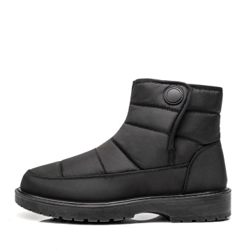 Ghete negre cu fermoar din fas MOD14159, 3, modlet.ro